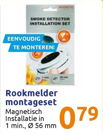 Action Rookmelder montageset aanbieding