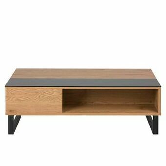 Leen Bakker Salontafel Linna - bruin - 35x60x110 cm - Leen Bakker aanbieding
