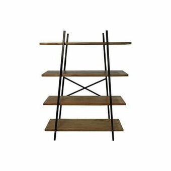 Leen Bakker HSM Collection wandkast Elif - javahout/ijzer - 160x120x42 cm - Leen Bakker aanbieding