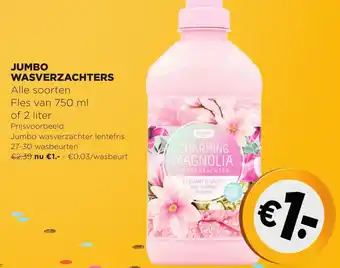 Jumbo Wasverzachters 750ml aanbieding