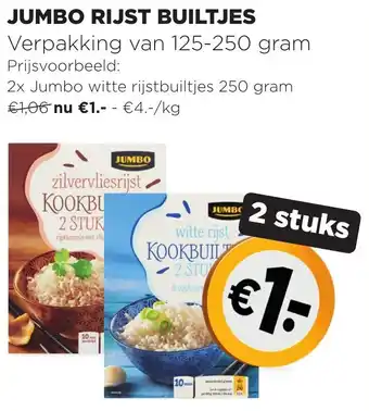 Rijst Builtjes 125-250g