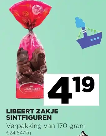 Jumbo Libeert zakje Sintfiguren 170g aanbieding