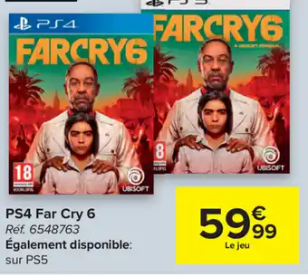 Carrefour PS4 Far Cry 6 aanbieding