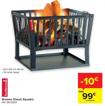 Carrefour Brasero Classic Squadra aanbieding