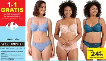 Soutien-gorge armature dentelle Arum