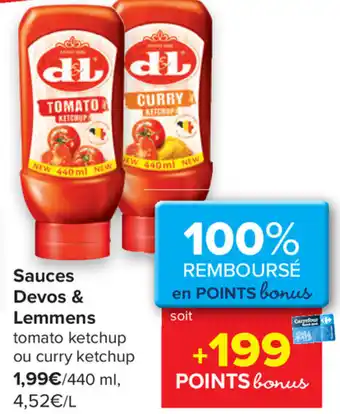 Sauces Devos & Lemmens 440ml