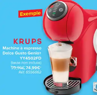 Carrefour Machine a espresso Dolce Gusto Genio+ YY4502FD aanbieding