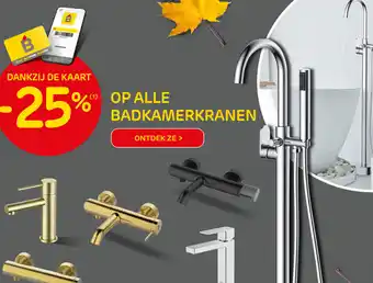BricoPlanit Op alle badkamerkranen aanbieding