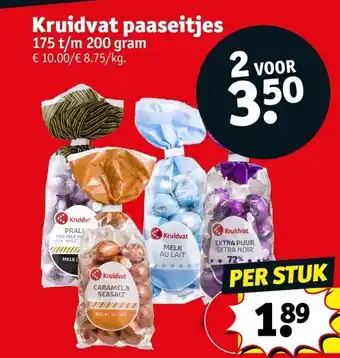 Kruidvat Kruidvat paaseitjes aanbieding