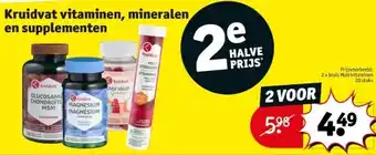 Kruidvat Kruidvat vitaminen, mineralen en supplementen aanbieding