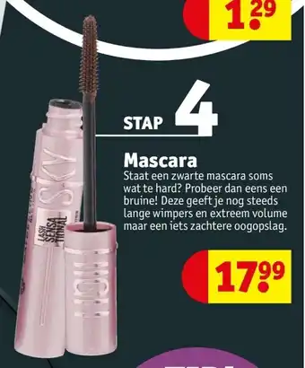 Kruidvat Mascara aanbieding