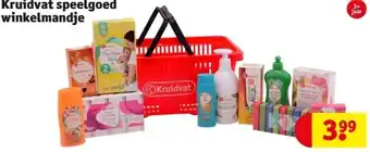 Kruidvat Kruidvat speelgoed winkelmandje aanbieding