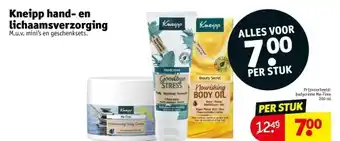Kruidvat Kneipp hand- en lichaamsverzorging aanbieding
