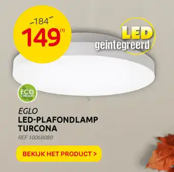 EGLO LED-Plafondlamp Turcona