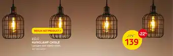 BricoPlanit Eglo Hanglamp Chisle aanbieding