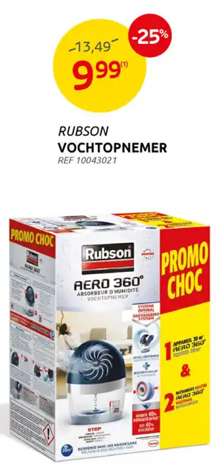 BricoPlanit Rubson Vochtopnemer aanbieding