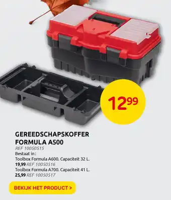 Gereedschapskoffer Formula A500