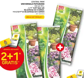 BricoPlanit Universelle Potgrond aanbieding
