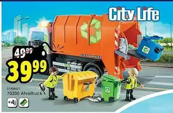 ToyChamp City Lige Afvaltruck aanbieding