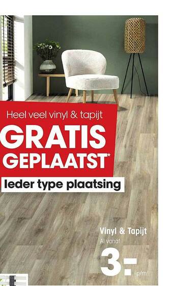 Kwantum Vinyl & Tapijt aanbieding