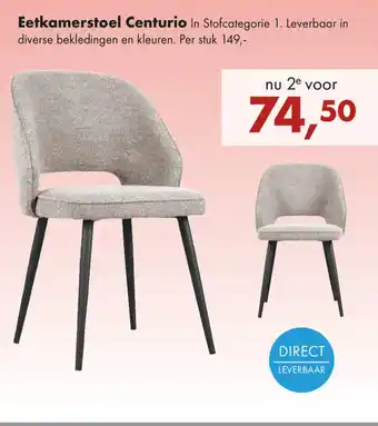 Woonsquare Eetkamerstoel Centurio aanbieding