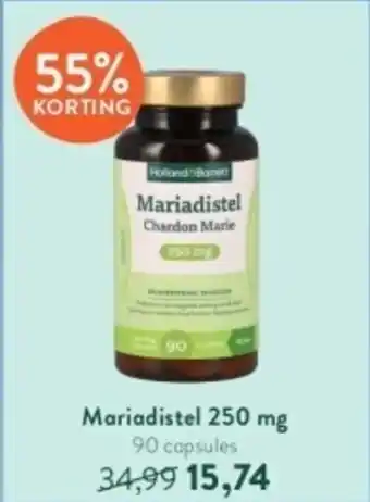 Holland & Barrett Mariadistel 250 mg 90 capsules aanbieding