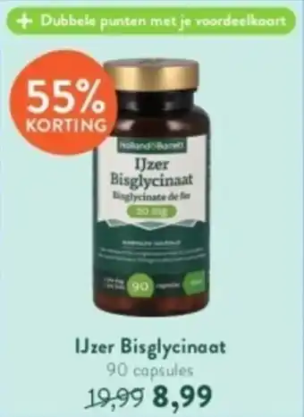 Holland & Barrett IJzer Bisglycinaat 90 capsules aanbieding