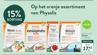 Holland & Barrett Op het oranje assortiment van Physalis aanbieding