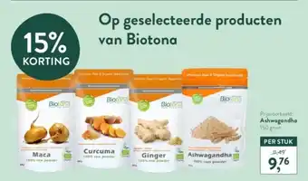Holland & Barrett Op geselecteerde producten van Biotona aanbieding