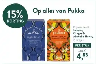 Holland & Barrett Op Alles Van Pukka aanbieding
