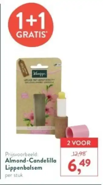 Holland & Barrett Almond-Candelilla Lippenbalsem aanbieding