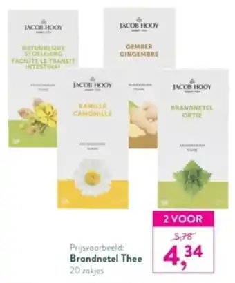 Holland & Barrett JACOB HOOY Theebuiltjes aanbieding