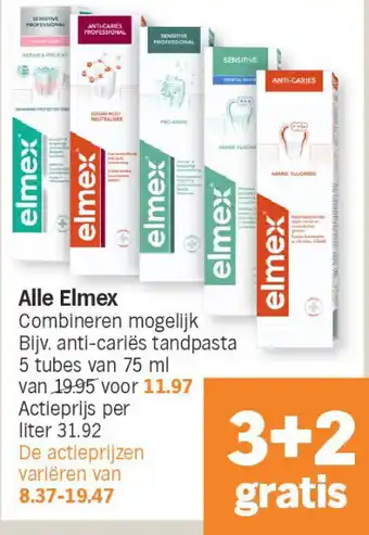 Albert Heijn Alle Elmex aanbieding