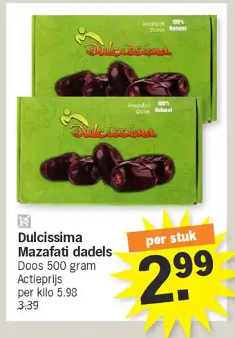 Albert Heijn Dulcissima Mazafati dadels aanbieding