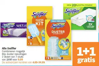 Albert Heijn Alle Swiffer aanbieding