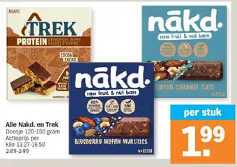 Albert Heijn Alle Nakd. en Trek aanbieding