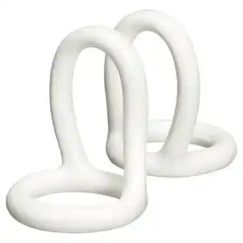 Kwantum Boekensteun Chunky Off-White aanbieding