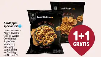 LambWeston Aardappel specialiteit Ziggy, Twister, Grill of Waffle