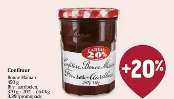 Delhaize Bonne Maman Confituur 450 g aanbieding