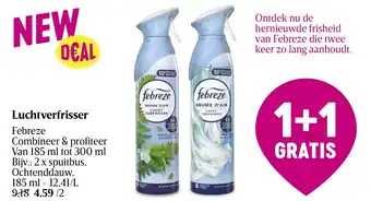 Delhaize Febreze Luchtverfrisser aanbieding