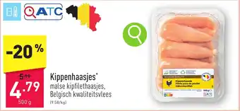 ALDI Kippenhaasjes 500g aanbieding