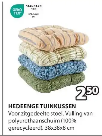 Jysk HEDEENGE TUINKUSSEN aanbieding