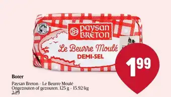Delhaize Boter aanbieding
