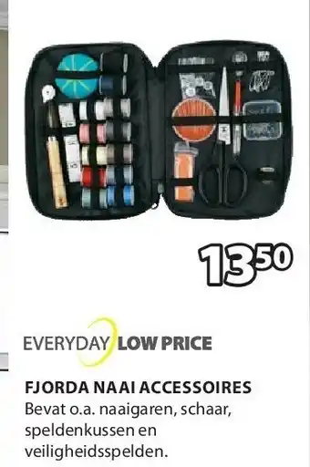 Jysk FJORDA NAAI ACCESSOIRES aanbieding