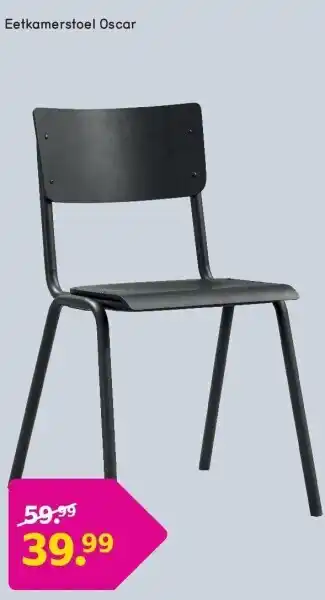 Leen Bakker Eetkamerstoel Oscar aanbieding