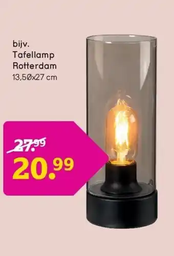 Leen Bakker Tafellamp Rotterdam aanbieding