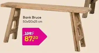 Leen Bakker Bank Bruce aanbieding