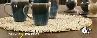 Jysk LIND PLACEMAT aanbieding