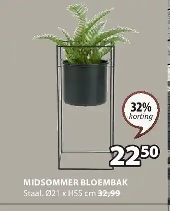 Jysk MIDSOMMER BLOEMBAK aanbieding