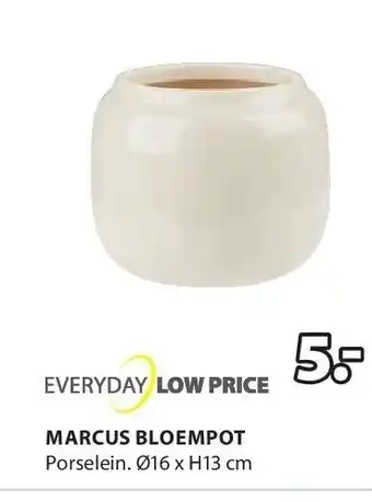 Jysk MARCUS BLOEMPOT aanbieding